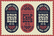 Disco Paradise – a Psychedelic Font, a Slab Serif Font by Blankids Studio (Thumbnail 7 of 10)