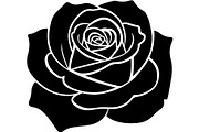 Rose Silhouette File Bundle, a Decorative Illustration by Designer_Momina (Thumbnail 4 of 21)