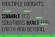 Luminar - Futuristic Font, a Sans Serif Font by CuratedType Studio (Thumbnail 5 of 8)