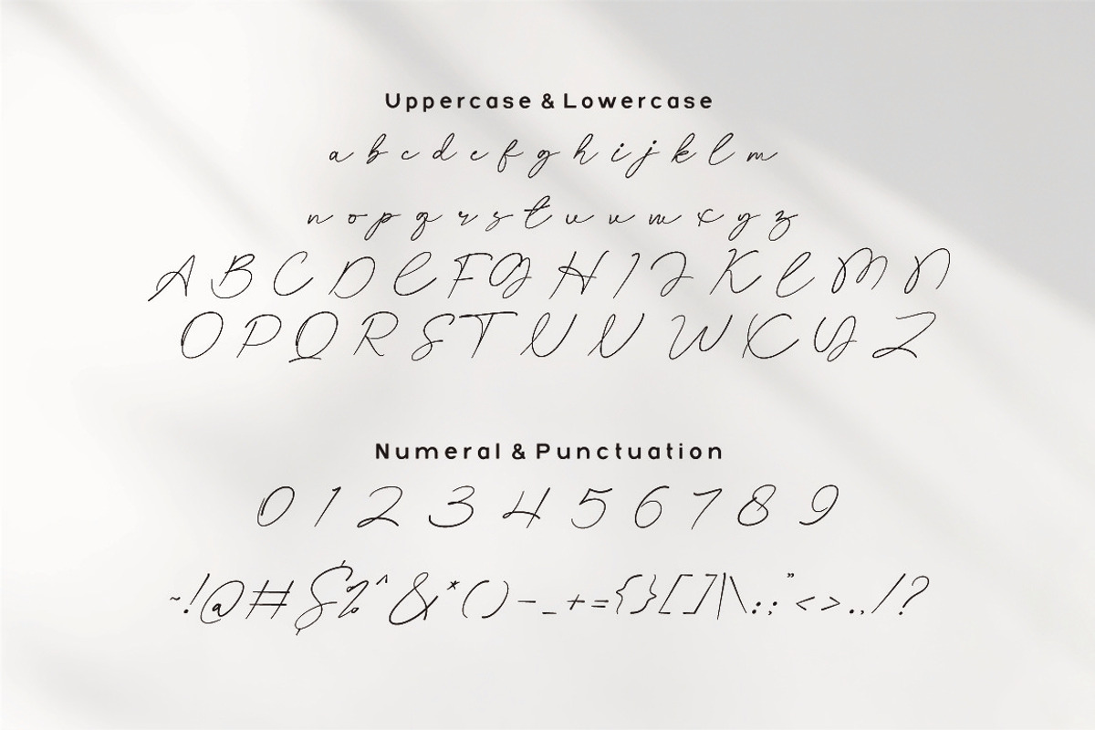 Hovelyn Signature, a Script Font by JNJ Studio (Photo 8 of 10)
