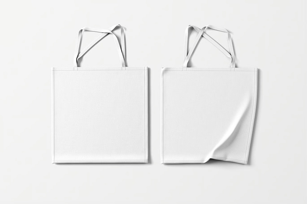 Customizable Tote Bag Mockup, a Packaging Mockup by zpackcreative (Photo 5 of 5)