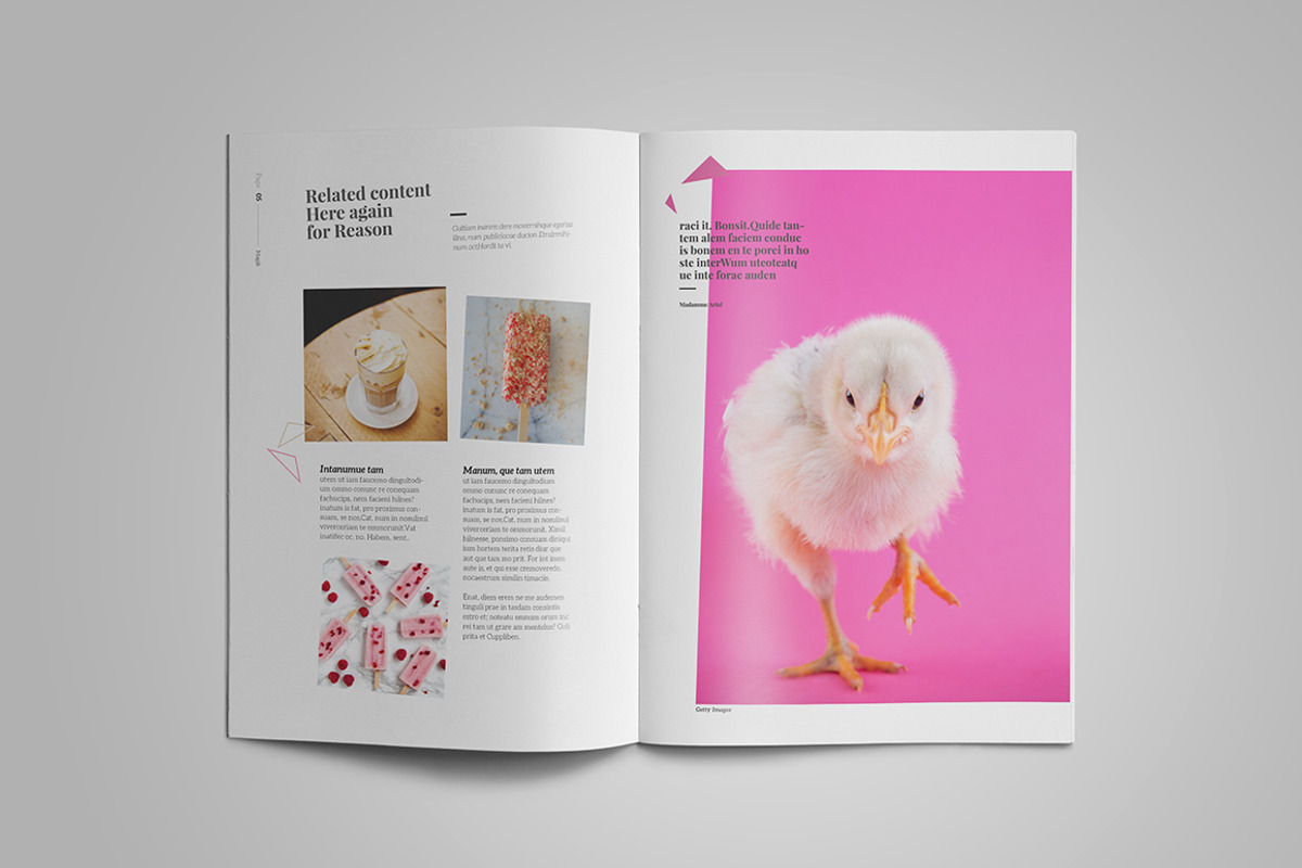 Magik | Magazine Template, a Magazine Template by spidergraph (Photo 7 of 21)