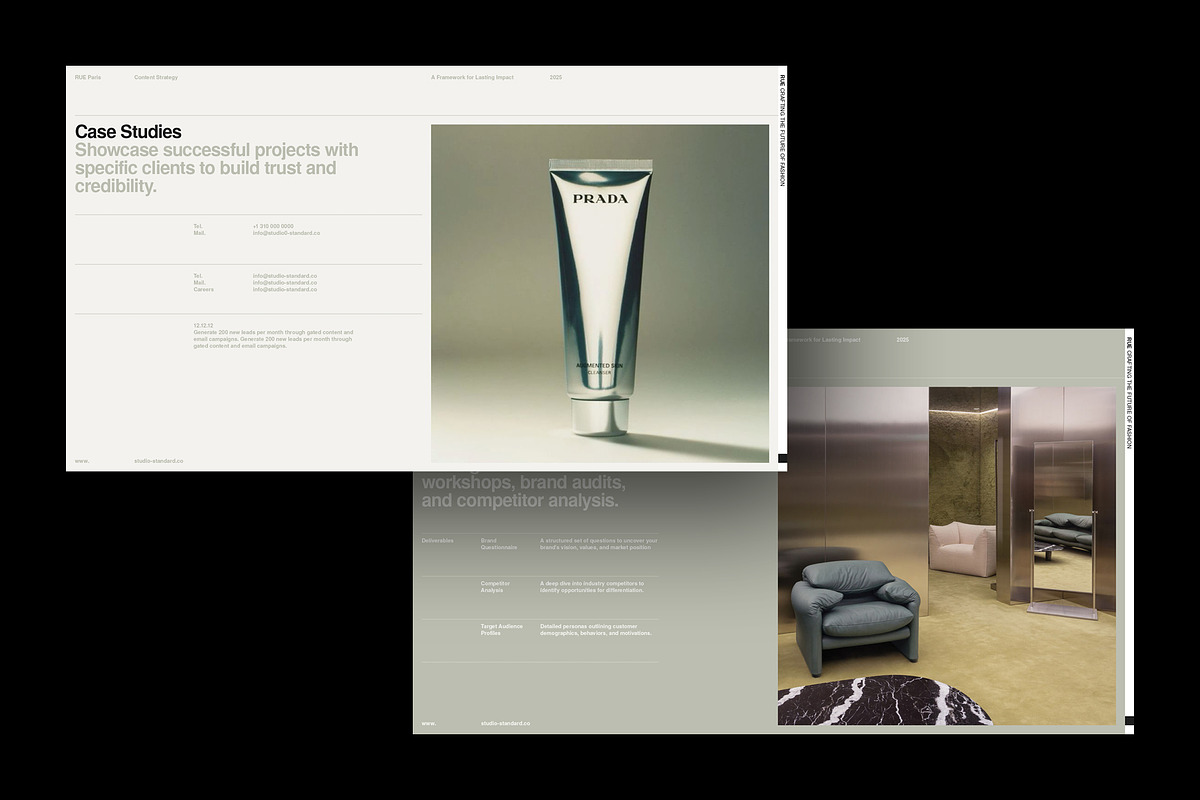 RUE | Services Guide, a Presentation Template by Studio Standard (Photo 6 of 8)