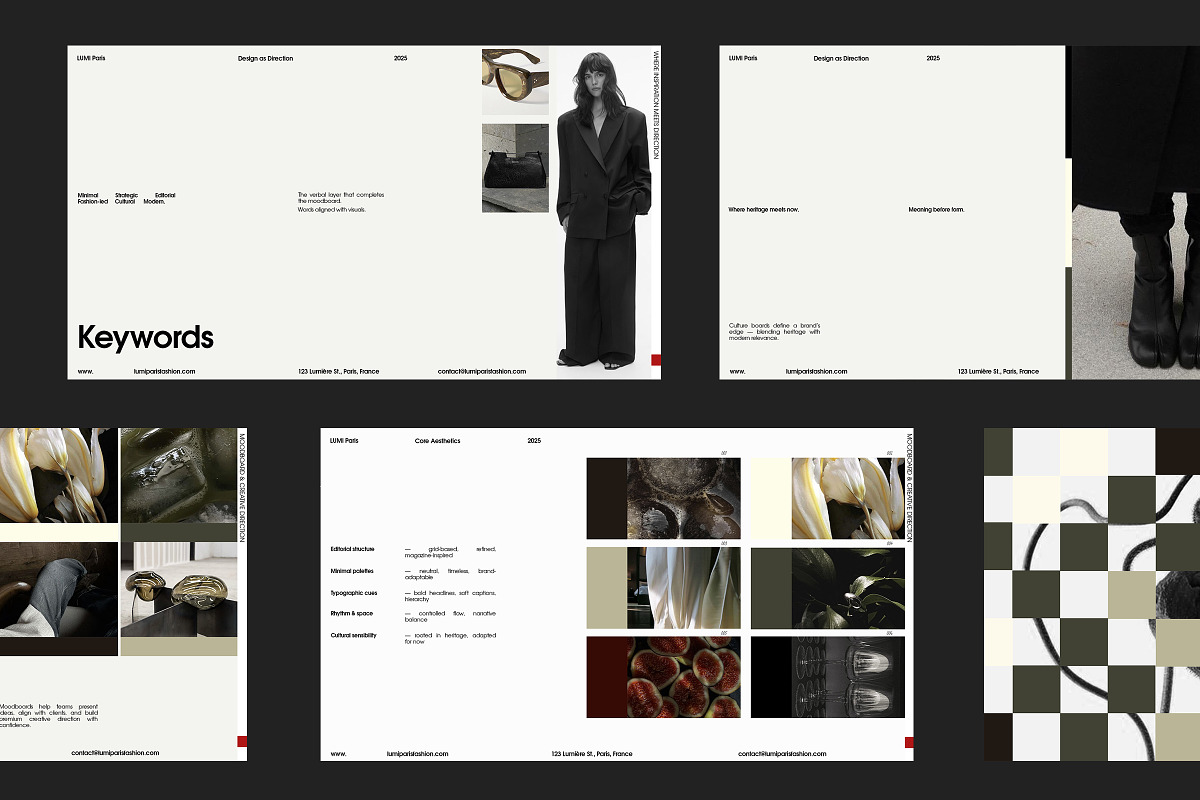 LUMI | Moodboard, a Presentation Template by Viva Agency (Photo 9 of 9)