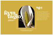 Kyra Vaglo | Floral Display Font, a Sans Serif Font by Hydric Design (Thumbnail 2 of 12)
