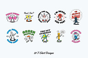 Cartoon Characters, The Bundle, an Illustration by The Isian (Thumbnail 91 of 126)