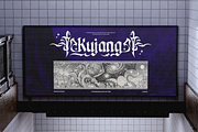 Kujang | Modern Blackletter, a Blackletter Font by Denustudios (Thumbnail 8 of 11)