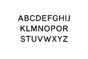 Hypodermic Modern Sans Serif Font, a Sans Serif Font by UICreative (Thumbnail 2 of 13)