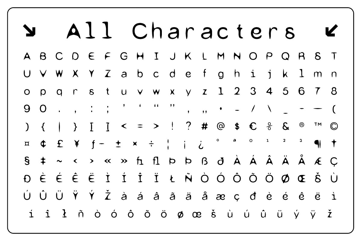 CS Ghita Mono Drawn, a Sans Serif Font by Craft Supply Co. (Photo 8 of 8)