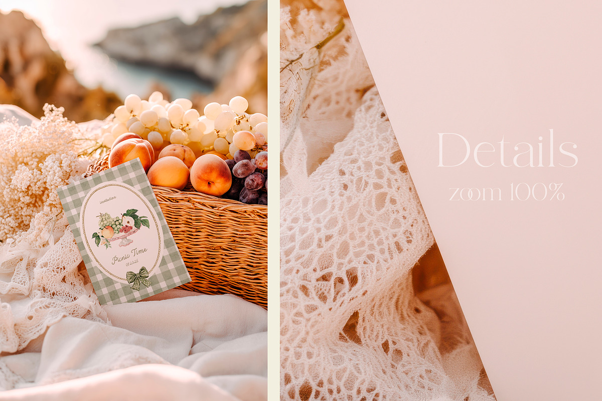 4 Seasons Stationery Card Mockups, a Books & Magazine Mockup by Designwork (Photo 3 of 11)
