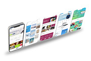 ALL 3D iPHONE MOCK-UP BUNDLE VOL-1, an iPhone Mockup by Graphicsworld125 (Thumbnail 44 of 62)