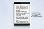 Tiny Acorns - Handwritten Sans Font, a Handwritten Font by Beck McCormick (Thumbnail 7 of 10)