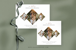 Spring Mini Session Template Mini073