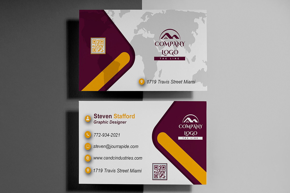 Modern Business Card Template preview 2