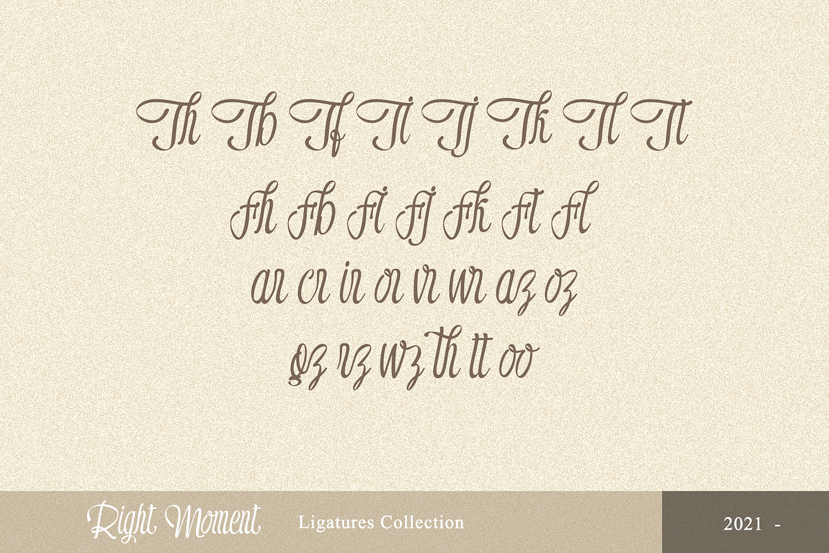 Right Moment // Romantic Typeface, a Script Font by GDcreative (Photo 10 of 11)