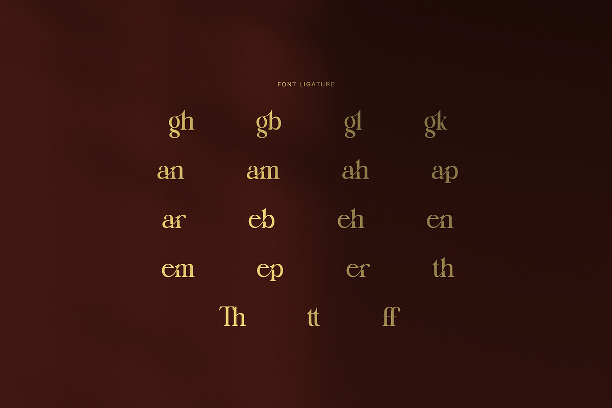 The Frangko Elegant Serif Font, a Serif Font by Graphicxell (Photo 8 of 8)