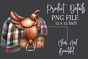 Watercolor Cowboy Autumn Clipart, an Illustration by Rose Art (Thumbnail 5 of 7)