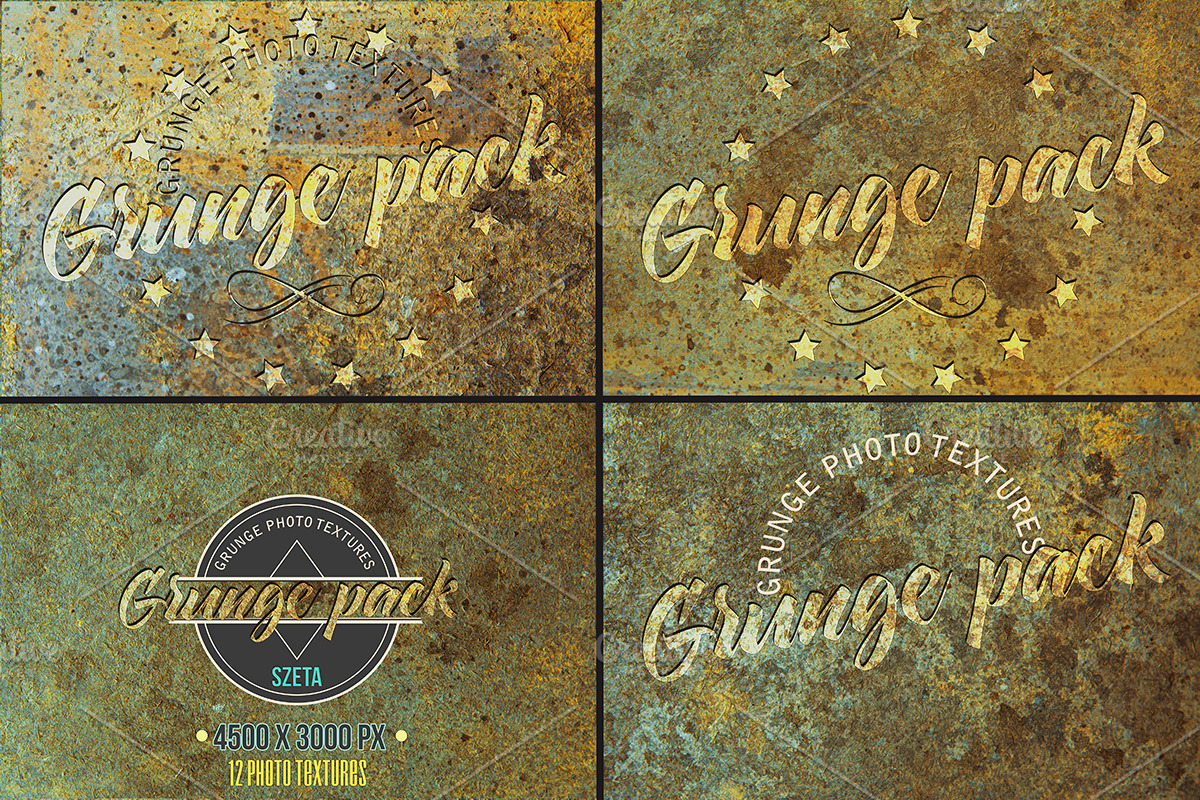 12 Grunge textures-photo pack, a Texture Graphic by JAY MID IMAGE (Photo 5 of 9)