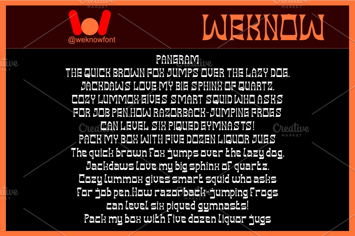 Black Dragon font, a Serif Font by weknow (Photo 6 of 8)