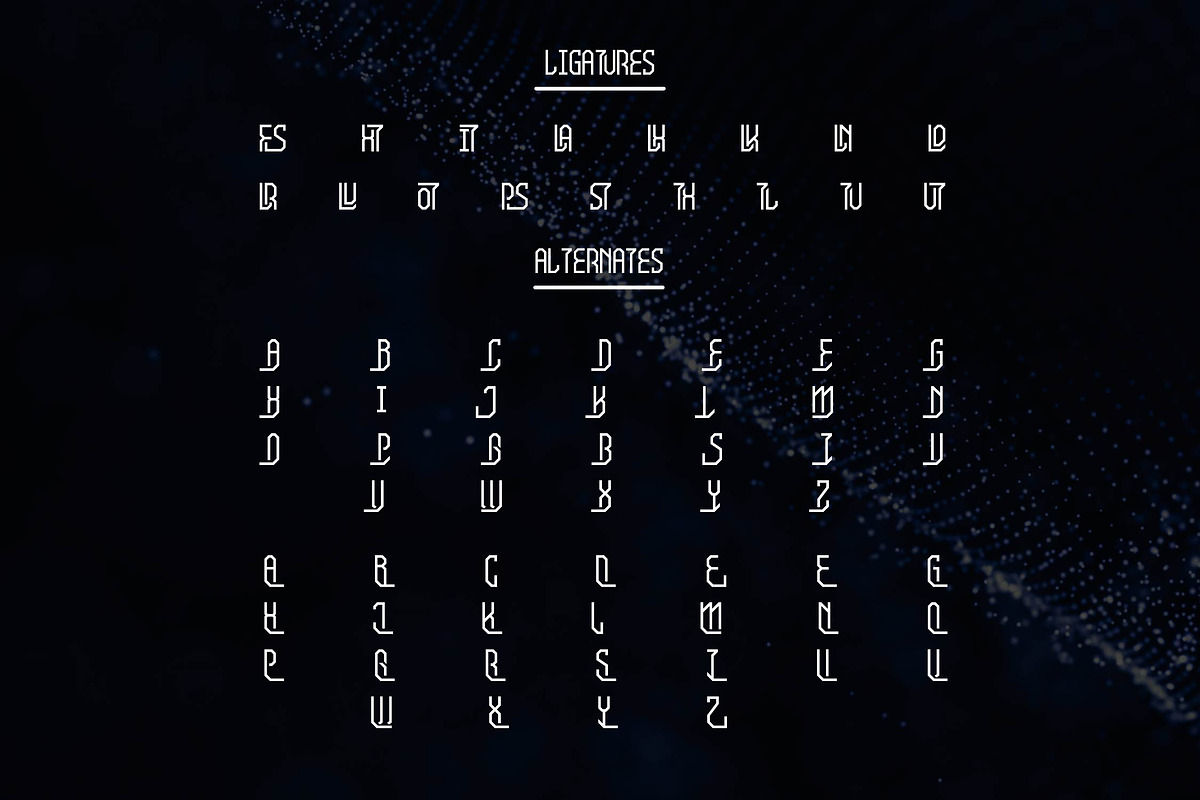 Neires | Cyber Future Font, a Sans Serif Font by Denustudios (Photo 12 of 14)