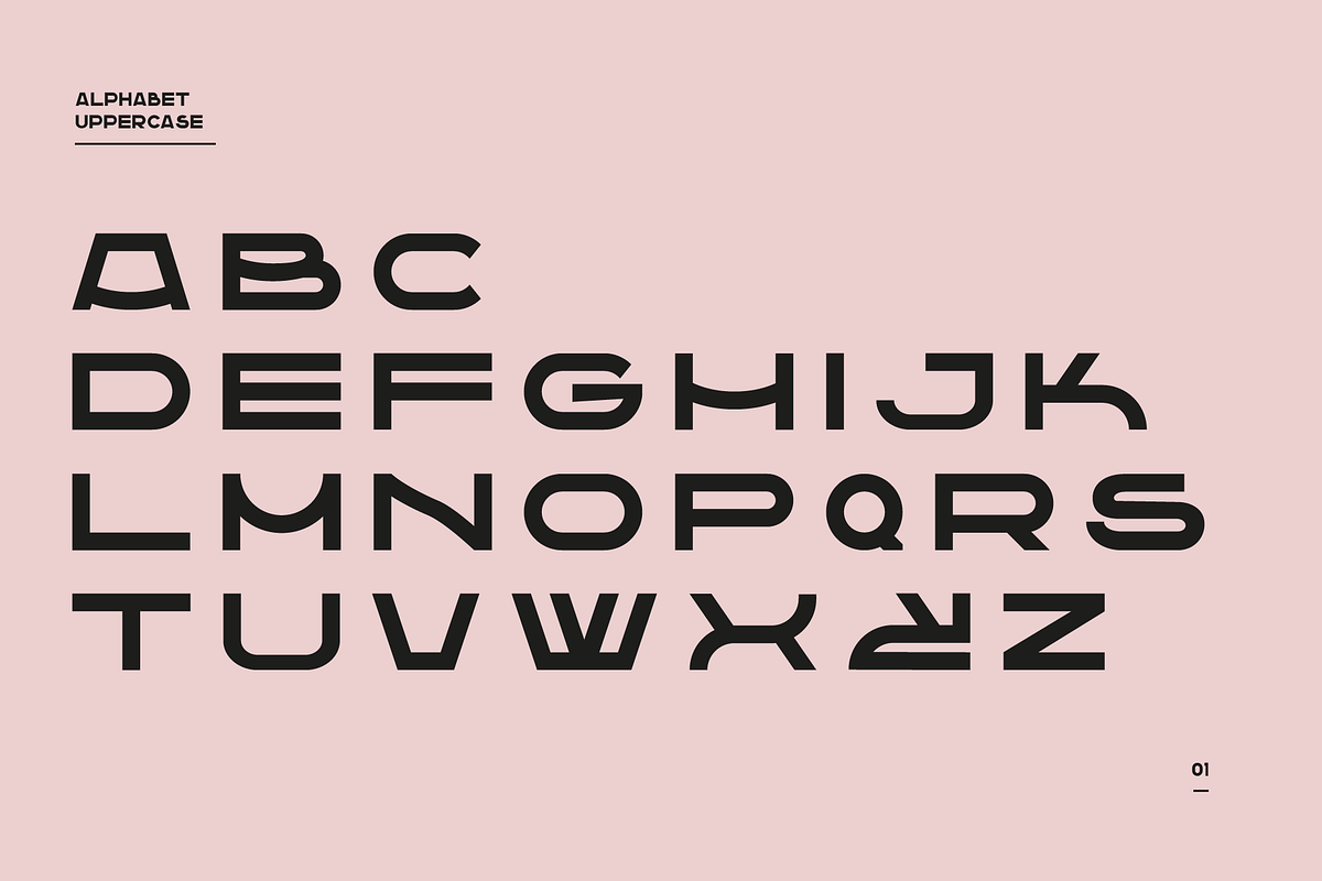 Yangi - Fontface preview 5