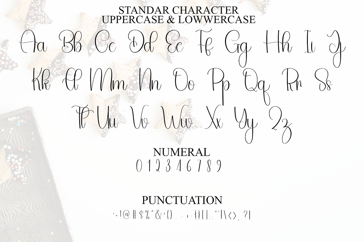 Justifies Christmas, a Handwritten Font by FreshTypeINK (Photo 2 of 8)