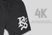 LA Apparel HF02 Heavy Fleece Short, a Bottom Mockup by Pixel Sauce™ (Thumbnail 3 of 6)