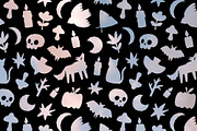 Night Woods, a Decorative Illustration by Dina Mae (Thumbnail 7 of 10)