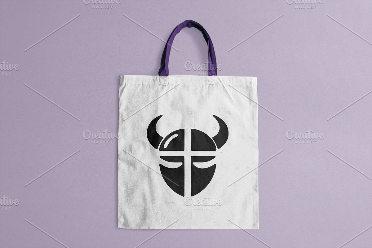 Viking helmet silhouette warrior, a Branding & Logo Template by Vectorium Studio (Photo 2 of 2)