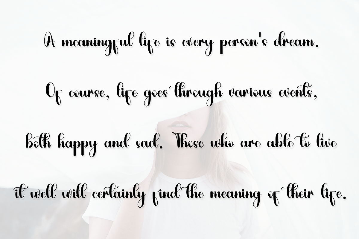 Samantha, a Font by InermediaSTUDIO (Photo 5 of 7)