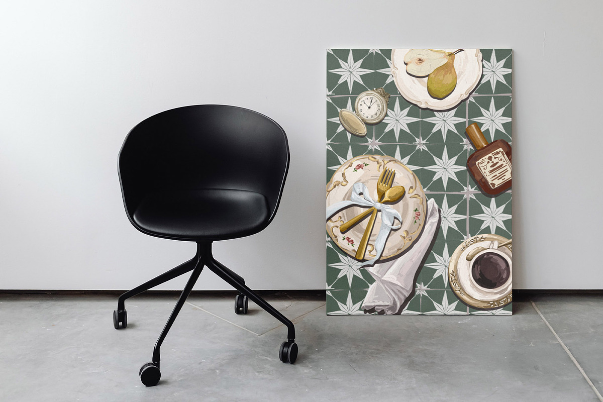 VINTAGE POSTERS creator kit, a Decorative Illustration by Yuliia Lashevska (Photo 4 of 12)