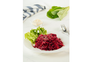 Beetroot salad, a Food & Drink Photo by Fascinadora