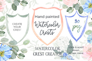 Crest Creator Wedding Watercolor