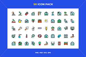 50 Greehouse icons, an Icon by Wencory