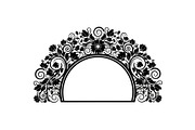 Floral Ornament Silhouette Bundle, an Illustration by BIPLOB EXPERT (Thumbnail 33 of 51)