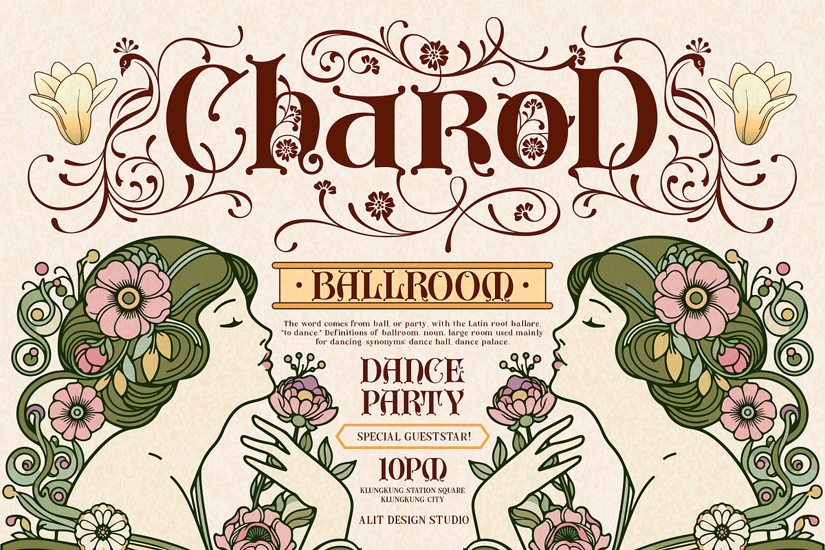 Grand Malon Typeface, a Serif Font by alit design (Photo 3 of 17)