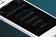 Movie App template, an UI Kit Template by Made by Rheon (Thumbnail 4 of 5)