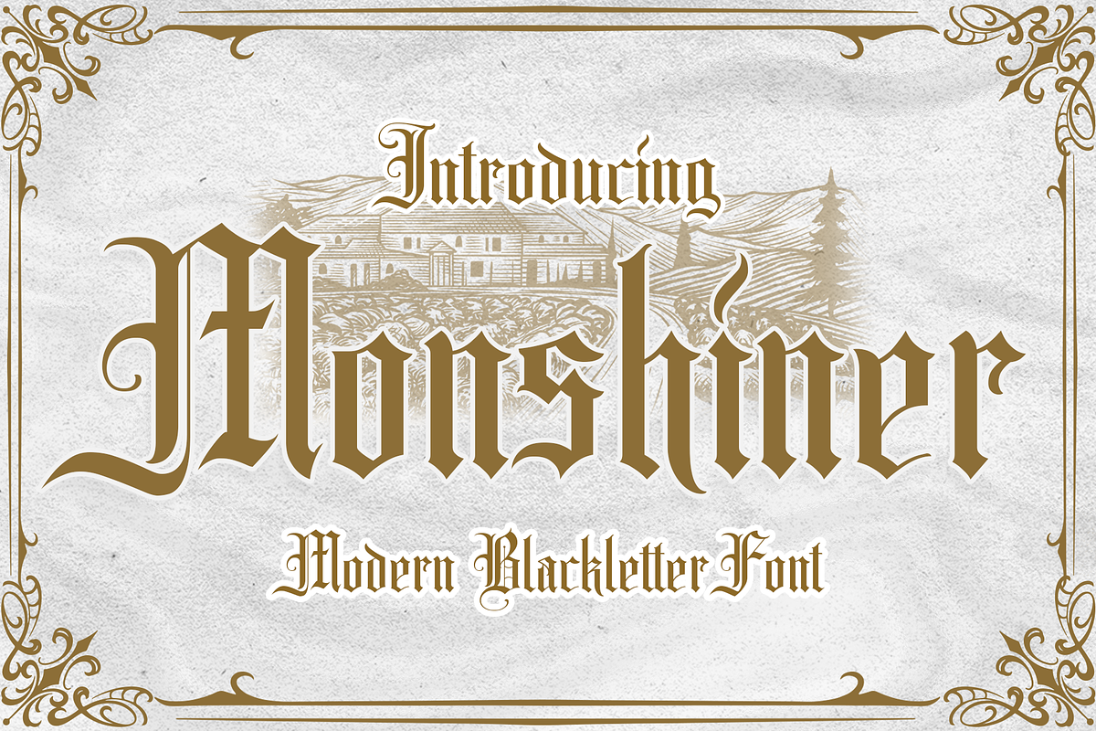 Blackletter Font Bundle #2, a Blackletter Font by dansdesign (Photo 8 of 10)