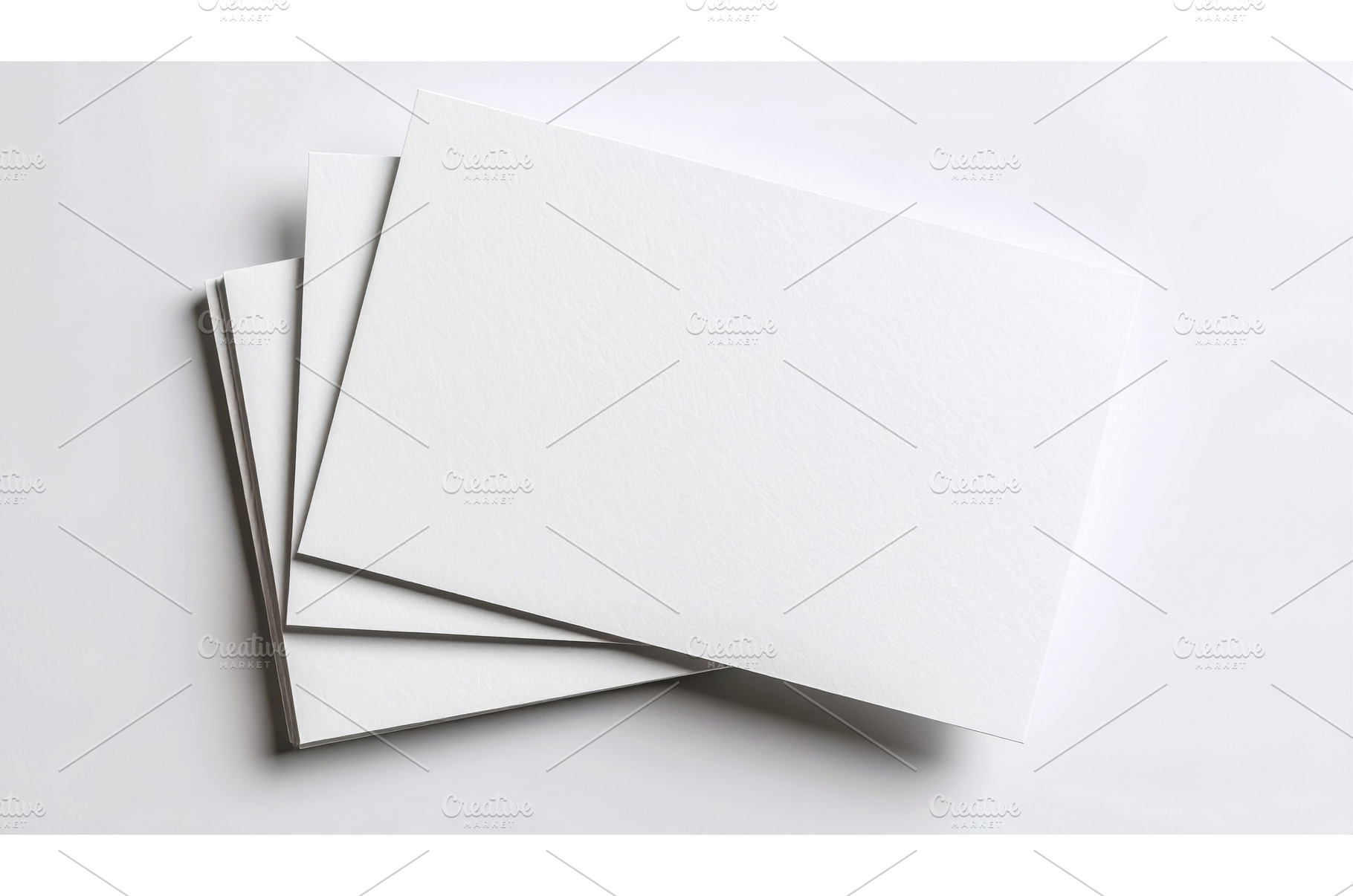 Minimalist blank paper sheets on a, a Background Photo by Igor Tichonow