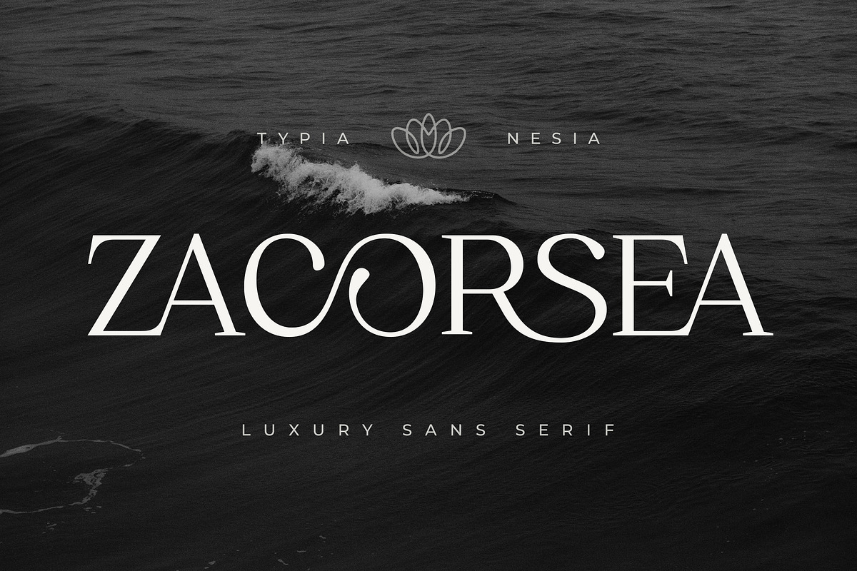 Zacorsea – Beauty Elegant Ligature, a Serif Font by Typia Nesia (Photo 1 of 11)