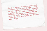 Pink Queen | Elegant Romantic Script, a Script Font by AnMark (Thumbnail 6 of 13)