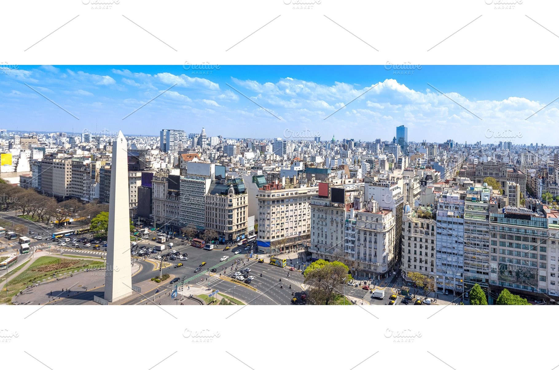 Panoramic cityscape and skyline view, an Architecture Photo by Web Engine Design