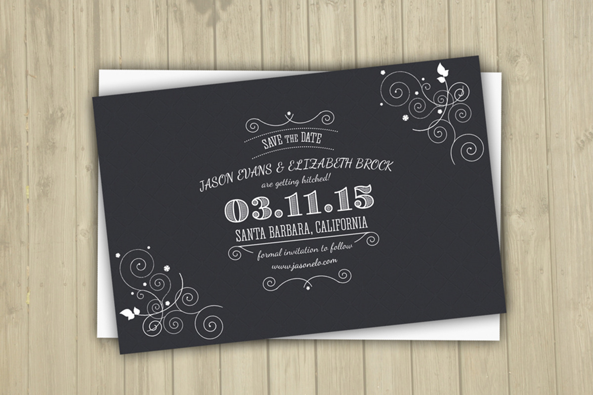Save The Date Postcard Template-V06, an Invitation Template by Template Shop (Photo 1 of 2)