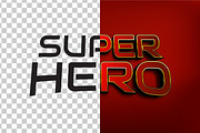 Super Hero Text Effect, a Brushes & More by Mily Studio (Thumbnail 2 of 5)