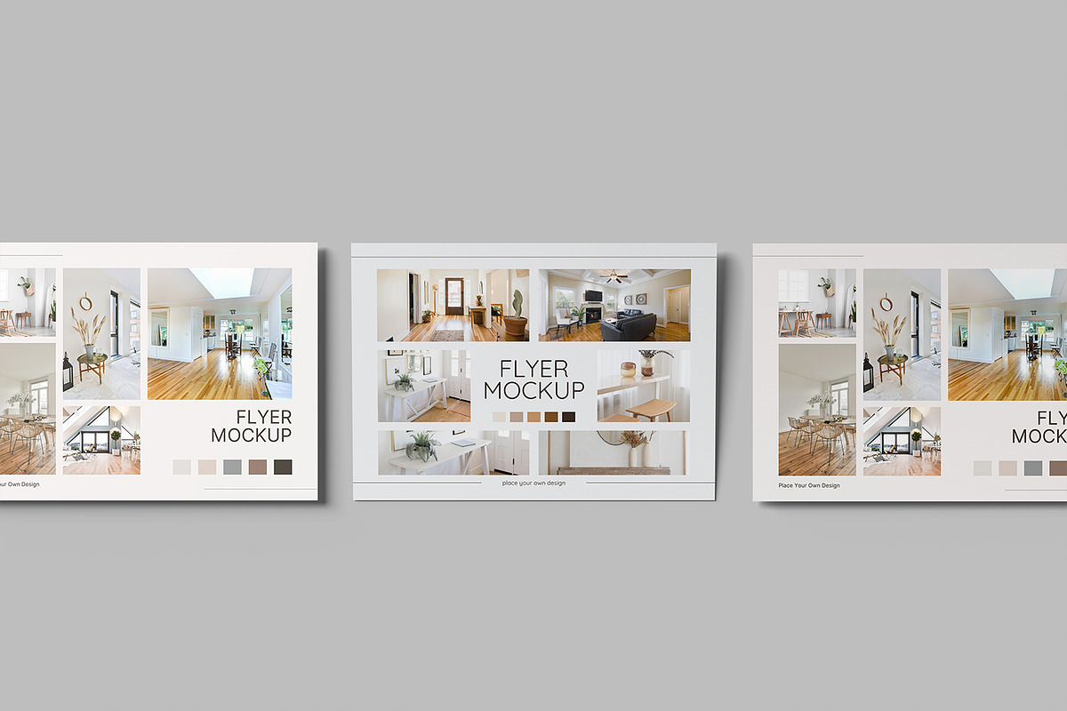 A4 Flyer Mockup, an Advertising Mockup by Graphicell (Photo 7 of 11)