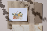 Autumn Pumpkin Watercolor Bundle, a Seasonal Illustration by Pati Charm Studio (Thumbnail 3 of 8)
