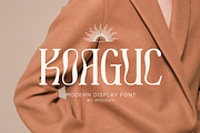 Koaguc - Beautiful Serif Font, a Serif Font by Imoodev (Thumbnail 1 of 5)