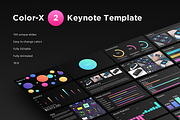 Color-X 2 Keynote Template, a Presentation Template by Yuriy Kondratkov (Thumbnail 1 of 6)