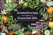 Aromatherapy and Essential Oils, an Illustration by Lady Spy (Thumbnail 1 of 7)