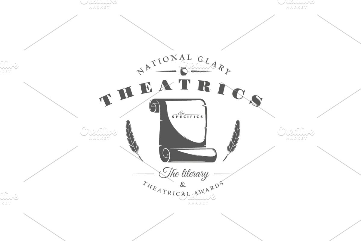 27 Theatre logos templates, a Branding & Logo Template by Art Design (Photo 27 of 38)